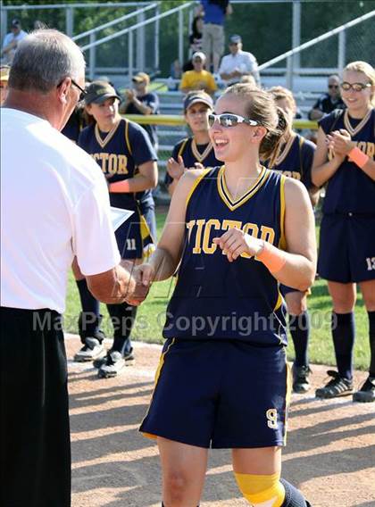 Thumbnail 2 in Victor vs West Seneca East (NYSPHSAA Class A Far West Regional) photogallery.