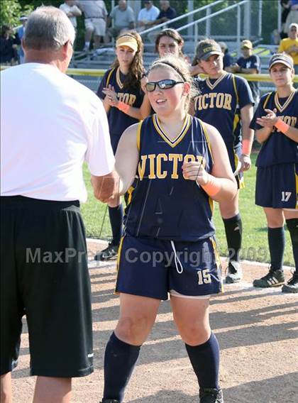 Thumbnail 2 in Victor vs West Seneca East (NYSPHSAA Class A Far West Regional) photogallery.