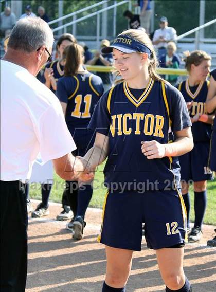 Thumbnail 2 in Victor vs West Seneca East (NYSPHSAA Class A Far West Regional) photogallery.