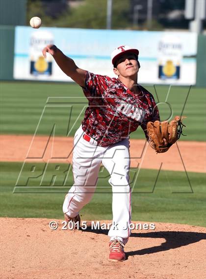 Thumbnail 1 in Canyon del Oro vs. Tucson High Magnet School (AIA D2 Final) photogallery.