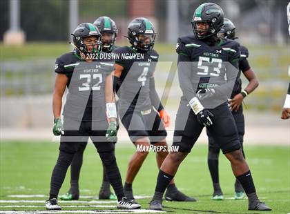 Thumbnail 3 in King vs. Fort Bend Hightower (UIL 6A D2 Reg 3 Semifinal) photogallery.