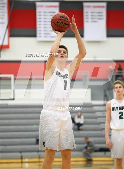 Thumbnail 1 in Copper Hills vs Olympus (Utah Elite 8 Tournament) photogallery.