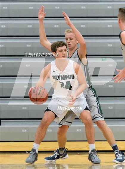 Thumbnail 2 in Copper Hills vs Olympus (Utah Elite 8 Tournament) photogallery.