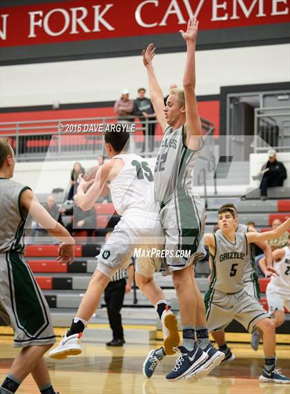 Thumbnail 3 in Copper Hills vs Olympus (Utah Elite 8 Tournament) photogallery.