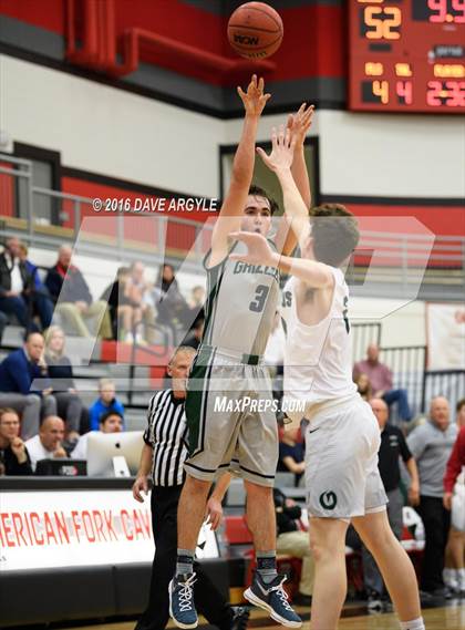 Thumbnail 3 in Copper Hills vs Olympus (Utah Elite 8 Tournament) photogallery.