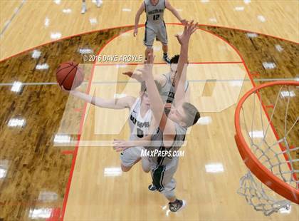 Thumbnail 2 in Copper Hills vs Olympus (Utah Elite 8 Tournament) photogallery.
