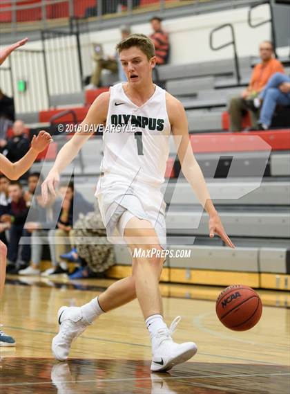 Thumbnail 1 in Copper Hills vs Olympus (Utah Elite 8 Tournament) photogallery.