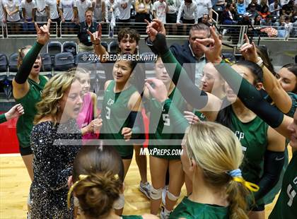 Thumbnail 2 in Cedar Park @ Wakeland (UIL 5A Volleyball Division II Final) photogallery.
