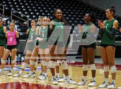Thumbnail 1 in Cedar Park @ Wakeland (UIL 5A Volleyball Division II Final) photogallery.