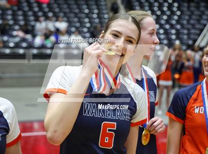 Thumbnail 2 in Cedar Park @ Wakeland (UIL 5A Volleyball Division II Final) photogallery.