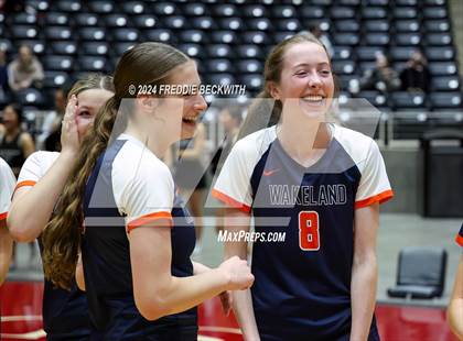 Thumbnail 3 in Cedar Park @ Wakeland (UIL 5A Volleyball Division II Final) photogallery.