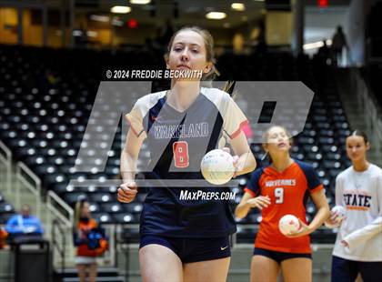 Thumbnail 3 in Cedar Park @ Wakeland (UIL 5A Volleyball Division II Final) photogallery.