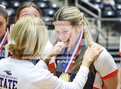 Thumbnail 3 in Cedar Park @ Wakeland (UIL 5A Volleyball Division II Final) photogallery.