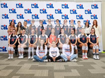 Thumbnail 2 in Cedar Park @ Wakeland (UIL 5A Volleyball Division II Final) photogallery.