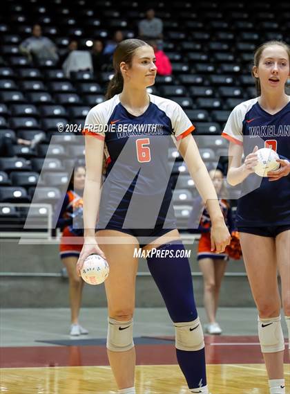 Thumbnail 1 in Cedar Park @ Wakeland (UIL 5A Volleyball Division II Final) photogallery.