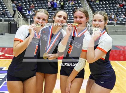 Thumbnail 2 in Cedar Park @ Wakeland (UIL 5A Volleyball Division II Final) photogallery.