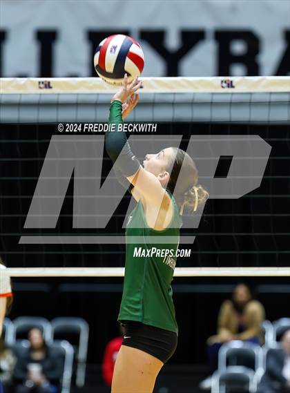 Thumbnail 3 in Cedar Park @ Wakeland (UIL 5A Volleyball Division II Final) photogallery.