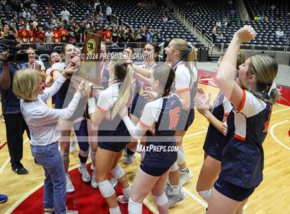 Thumbnail 1 in Cedar Park @ Wakeland (UIL 5A Volleyball Division II Final) photogallery.