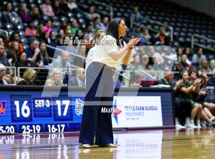 Thumbnail 2 in Cedar Park @ Wakeland (UIL 5A Volleyball Division II Final) photogallery.