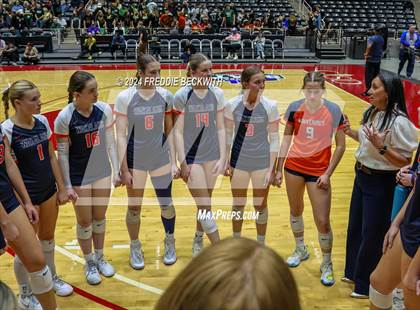 Thumbnail 2 in Cedar Park @ Wakeland (UIL 5A Volleyball Division II Final) photogallery.