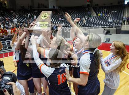 Thumbnail 3 in Cedar Park @ Wakeland (UIL 5A Volleyball Division II Final) photogallery.