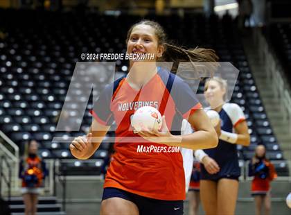 Thumbnail 1 in Cedar Park @ Wakeland (UIL 5A Volleyball Division II Final) photogallery.
