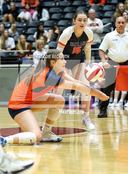 Thumbnail 1 in Cedar Park @ Wakeland (UIL 5A Volleyball Division II Final) photogallery.