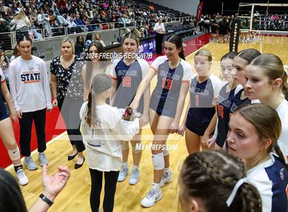 Thumbnail 3 in Cedar Park @ Wakeland (UIL 5A Volleyball Division II Final) photogallery.