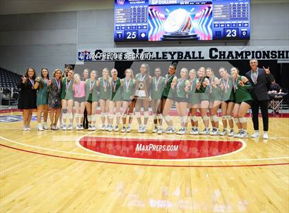 Thumbnail 2 in Cedar Park @ Wakeland (UIL 5A Volleyball Division II Final) photogallery.