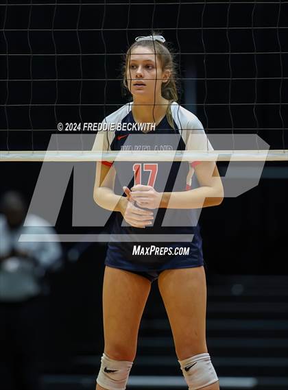 Thumbnail 1 in Cedar Park @ Wakeland (UIL 5A Volleyball Division II Final) photogallery.