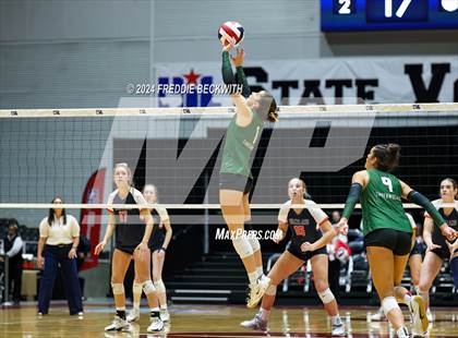 Thumbnail 2 in Cedar Park @ Wakeland (UIL 5A Volleyball Division II Final) photogallery.
