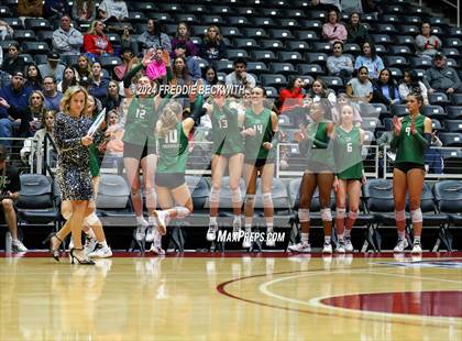 Thumbnail 2 in Cedar Park @ Wakeland (UIL 5A Volleyball Division II Final) photogallery.