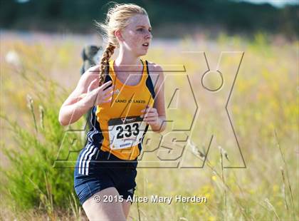 Thumbnail 3 in Class 3A District 7 Girls Cross County Meet photogallery.
