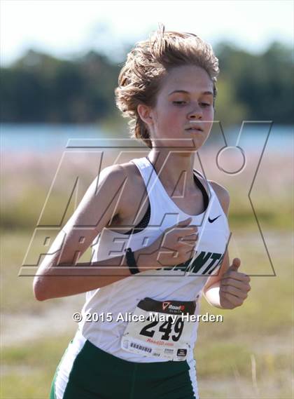 Thumbnail 2 in Class 3A District 7 Girls Cross County Meet photogallery.