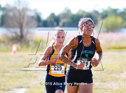 Thumbnail 1 in Class 3A District 7 Girls Cross County Meet photogallery.