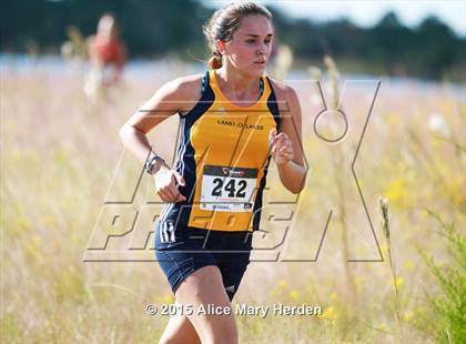 Thumbnail 2 in Class 3A District 7 Girls Cross County Meet photogallery.