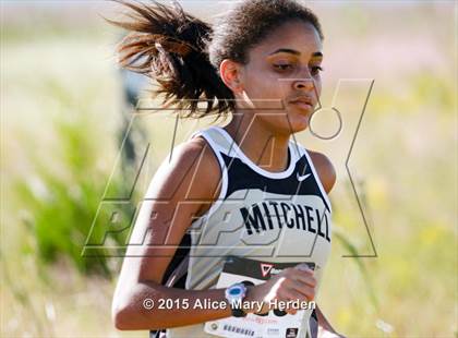 Thumbnail 1 in Class 3A District 7 Girls Cross County Meet photogallery.