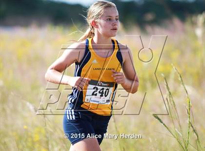 Thumbnail 3 in Class 3A District 7 Girls Cross County Meet photogallery.