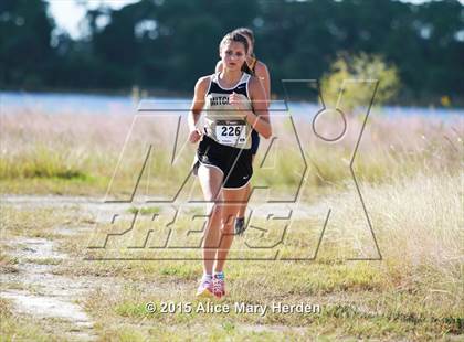 Thumbnail 2 in Class 3A District 7 Girls Cross County Meet photogallery.