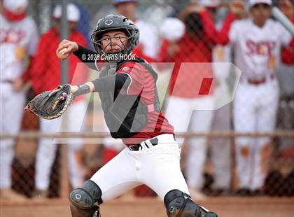 Thumbnail 1 in Seton Catholic vs Desert View (Lancer Baseball Classic) photogallery.