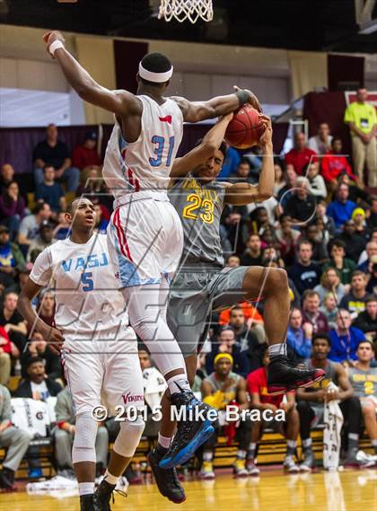 Thumbnail 2 in Villa Angela-St. Joseph vs. Oak Hill Academy (Spalding HoopHall Classic) photogallery.