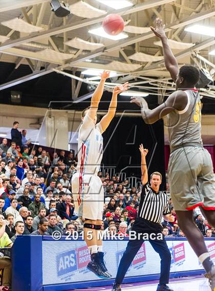 Thumbnail 3 in Villa Angela-St. Joseph vs. Oak Hill Academy (Spalding HoopHall Classic) photogallery.