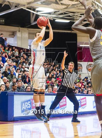 Thumbnail 2 in Villa Angela-St. Joseph vs. Oak Hill Academy (Spalding HoopHall Classic) photogallery.