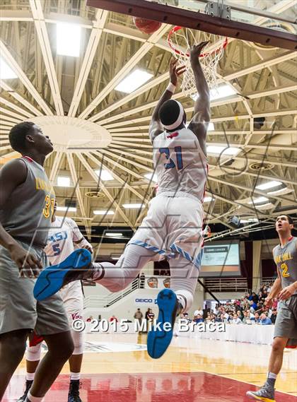 Thumbnail 1 in Villa Angela-St. Joseph vs. Oak Hill Academy (Spalding HoopHall Classic) photogallery.