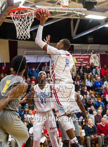 Thumbnail 2 in Villa Angela-St. Joseph vs. Oak Hill Academy (Spalding HoopHall Classic) photogallery.
