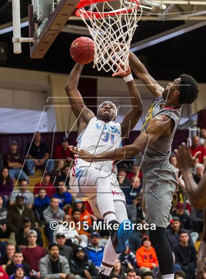 Thumbnail 2 in Villa Angela-St. Joseph vs. Oak Hill Academy (Spalding HoopHall Classic) photogallery.