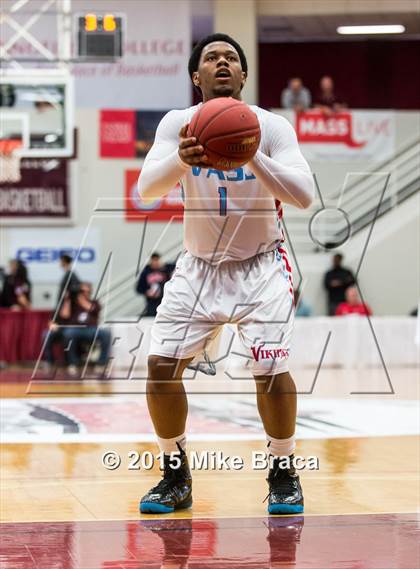 Thumbnail 1 in Villa Angela-St. Joseph vs. Oak Hill Academy (Spalding HoopHall Classic) photogallery.