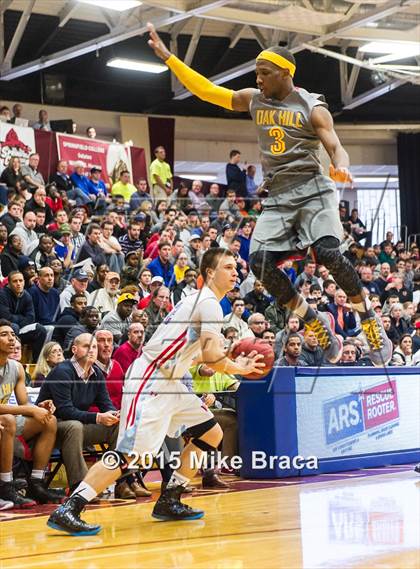 Thumbnail 1 in Villa Angela-St. Joseph vs. Oak Hill Academy (Spalding HoopHall Classic) photogallery.
