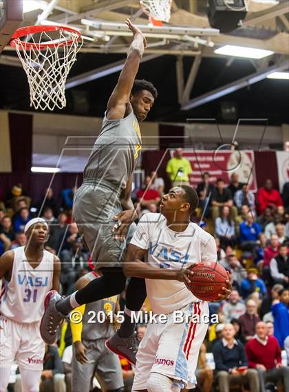 Thumbnail 1 in Villa Angela-St. Joseph vs. Oak Hill Academy (Spalding HoopHall Classic) photogallery.