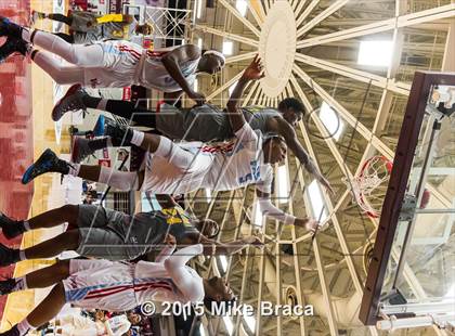 Thumbnail 1 in Villa Angela-St. Joseph vs. Oak Hill Academy (Spalding HoopHall Classic) photogallery.